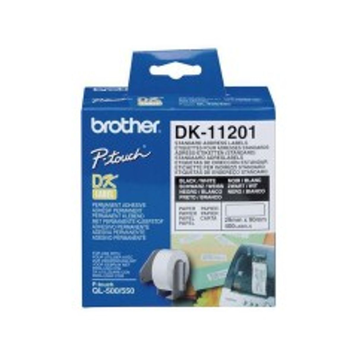 Brother DK-11201 Adresseetiketter 29 x 90 mm 400etikette(r)