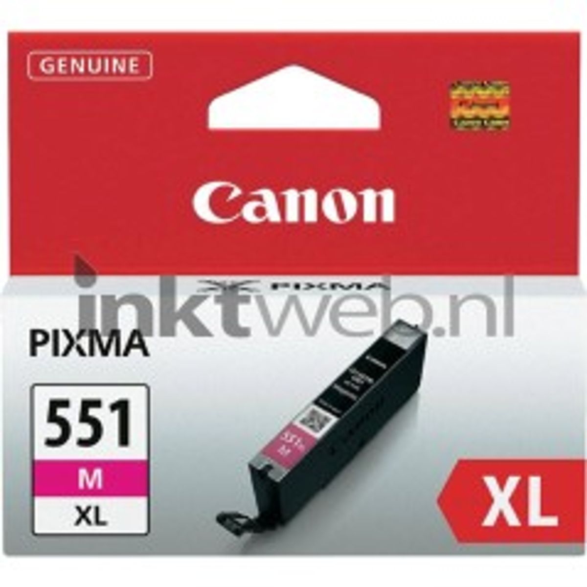 Canon CLI 551M XL Magenta 660 sider Blækbeholder 6445B001