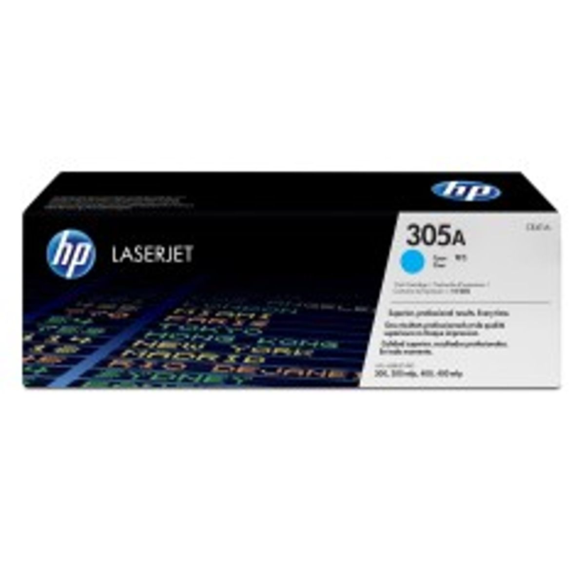 HP 305A Cyan 2600 sider Toner CE411A