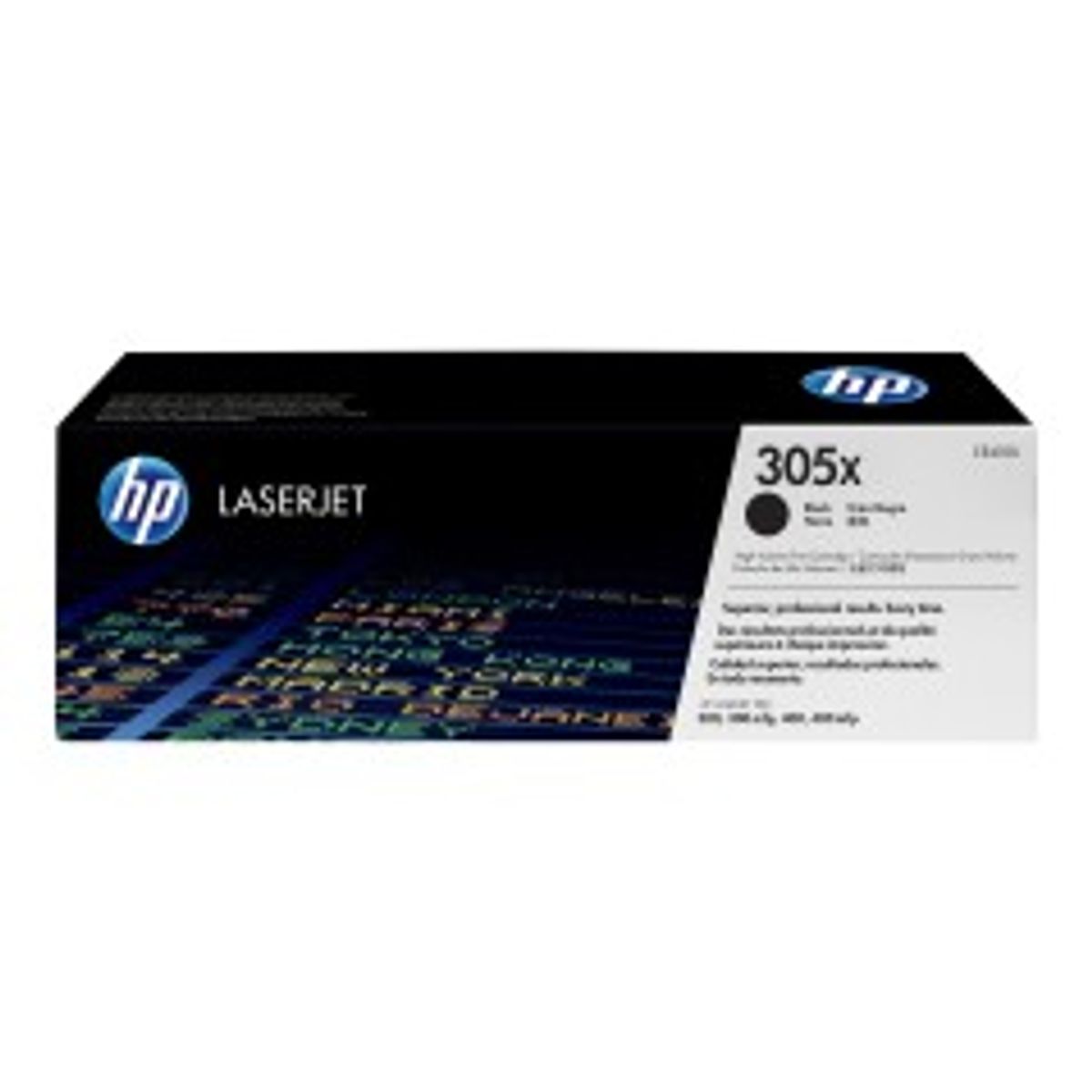 HP 305X Sort 4000 sider Toner CE410X