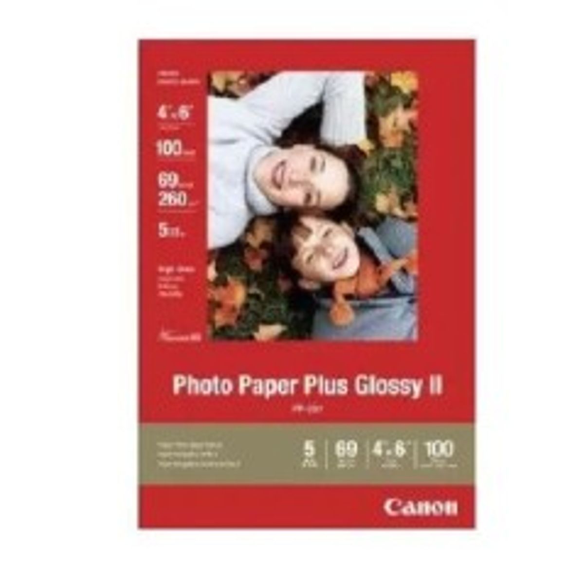 Canon Glossy II PP-201 Fotopapir 100 x 150 mm 50ark 2311B003