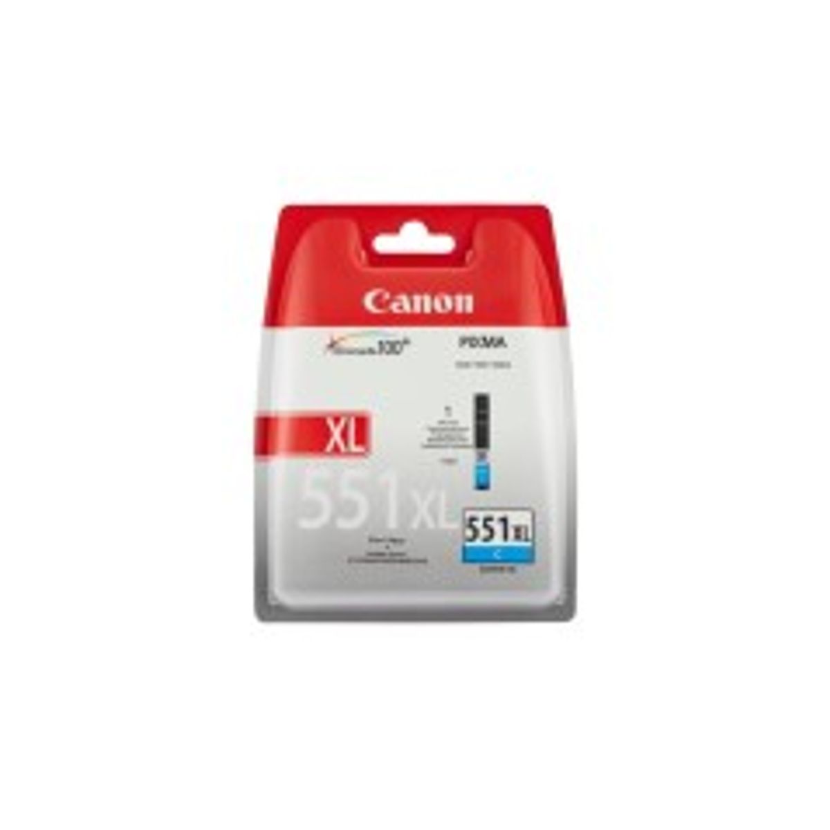 Canon CLI 551C XL Cyan 665 sider Blækbeholder 6444B001