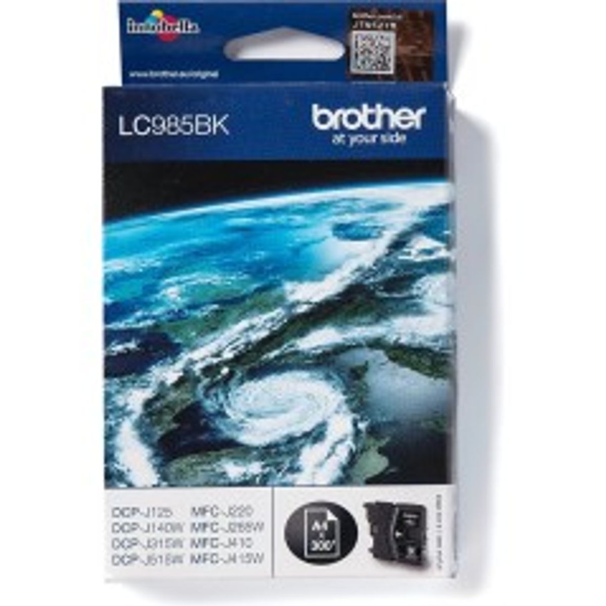 Brother LC 985BK Sort 300 sider Blæk