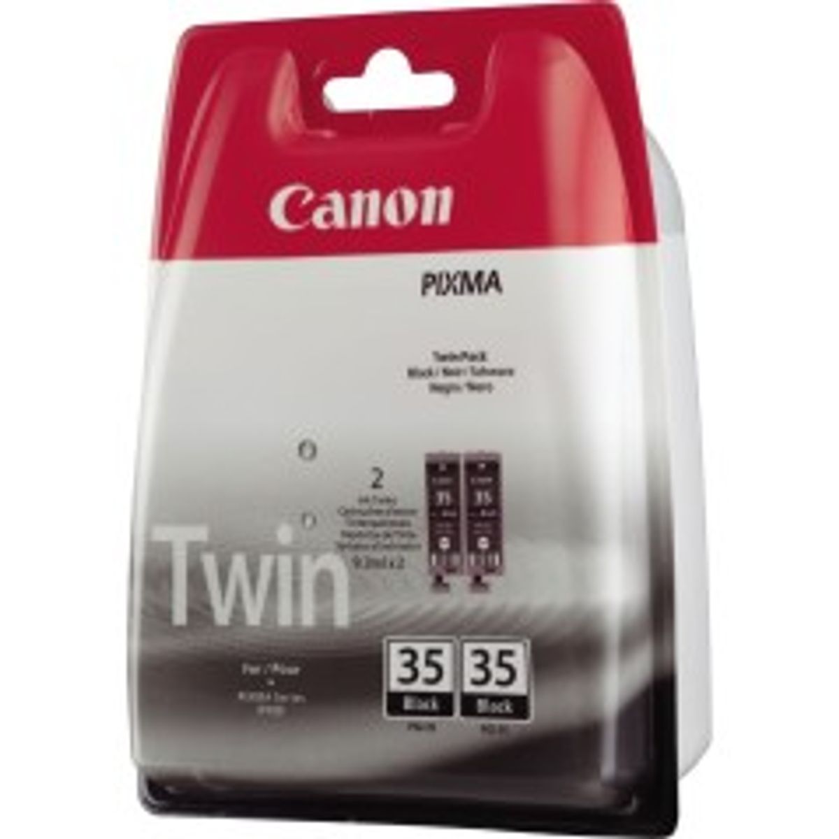 Canon PGI 35 Twin Pack Sort 191 sider Blækbeholder 1509B012