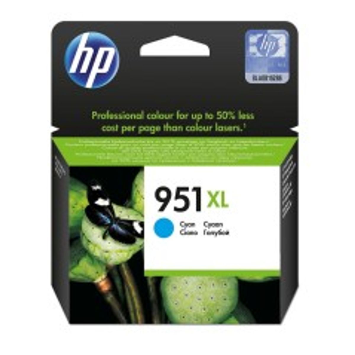 HP 951XL Cyan 1500 sider Blæk CN046AE