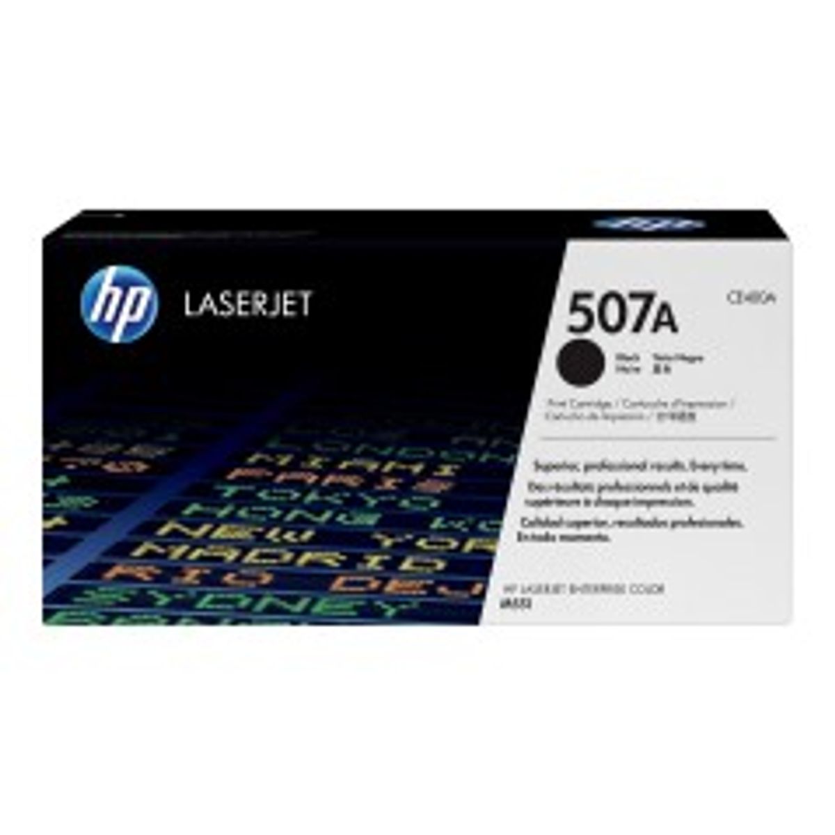 HP 507A Sort 5500 sider Toner CE400A