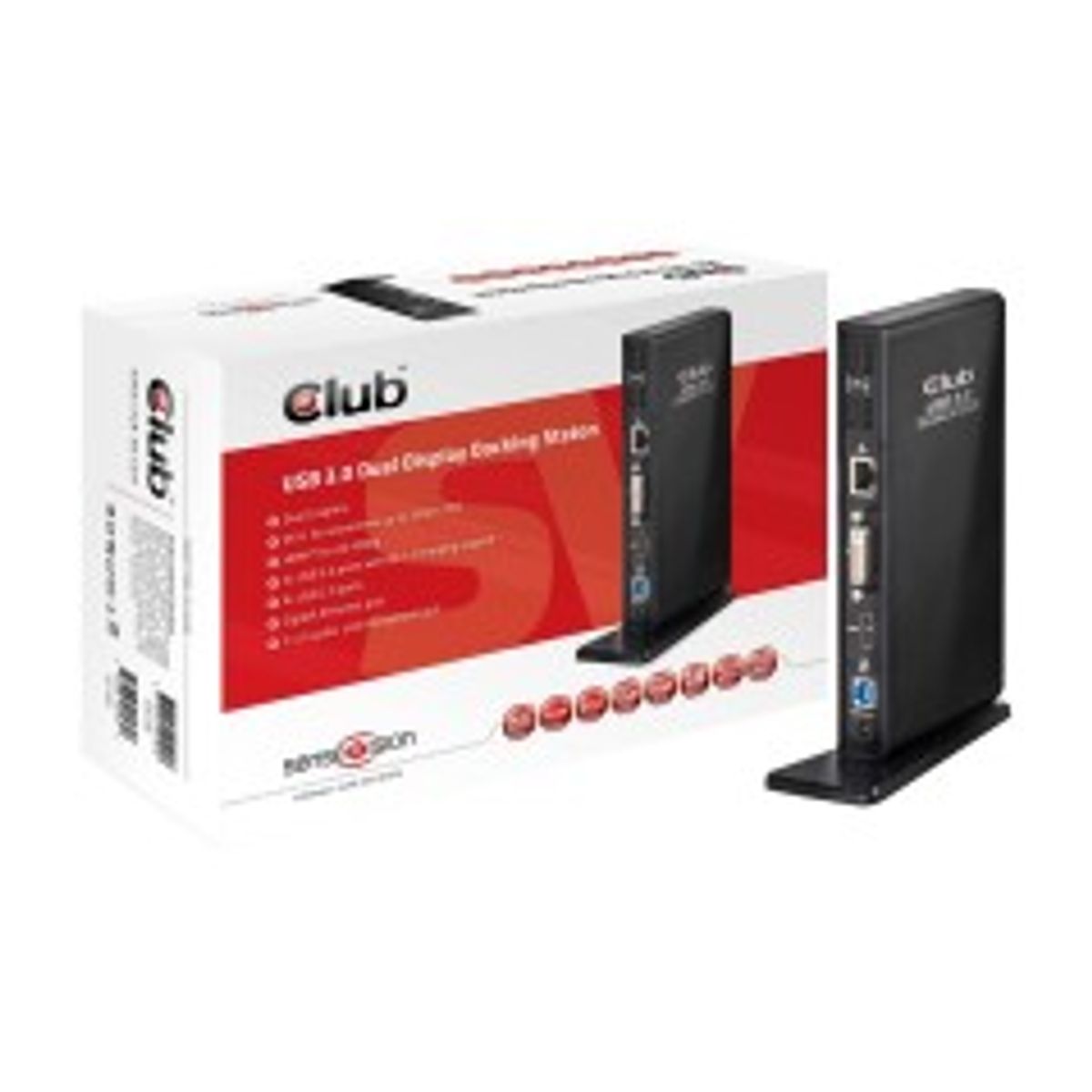 Club 3D CSV-3242HD 11-in-1 USB Gen1 Dock