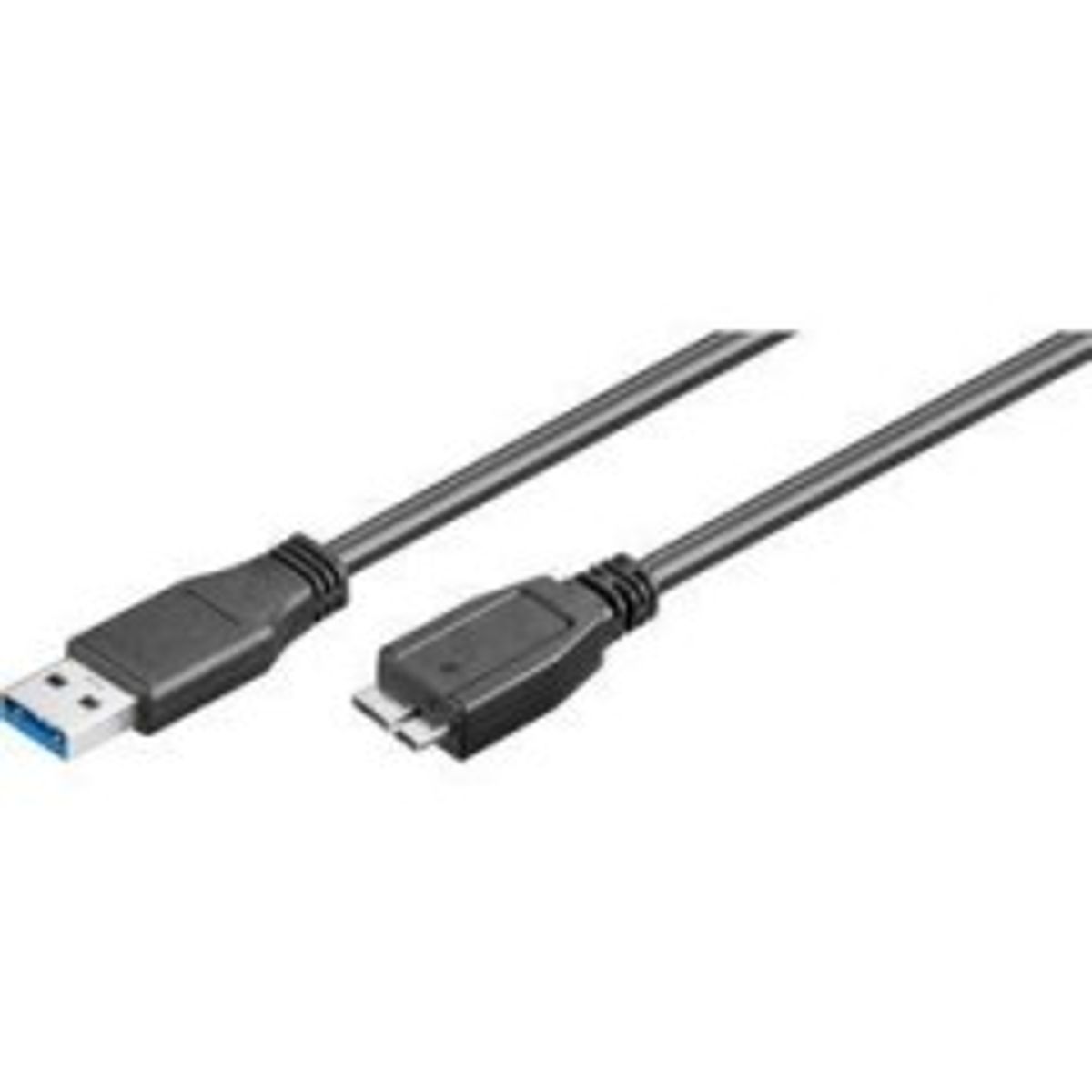 goobay USB 3.0 USB-kabel 3m Sort