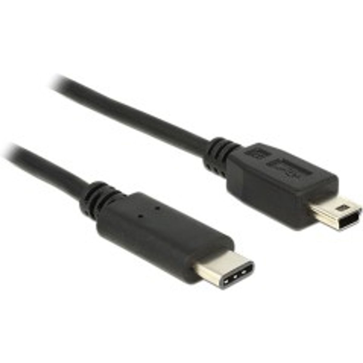 DeLOCK USB 3.1 USB Type-C kabel 1m Sort