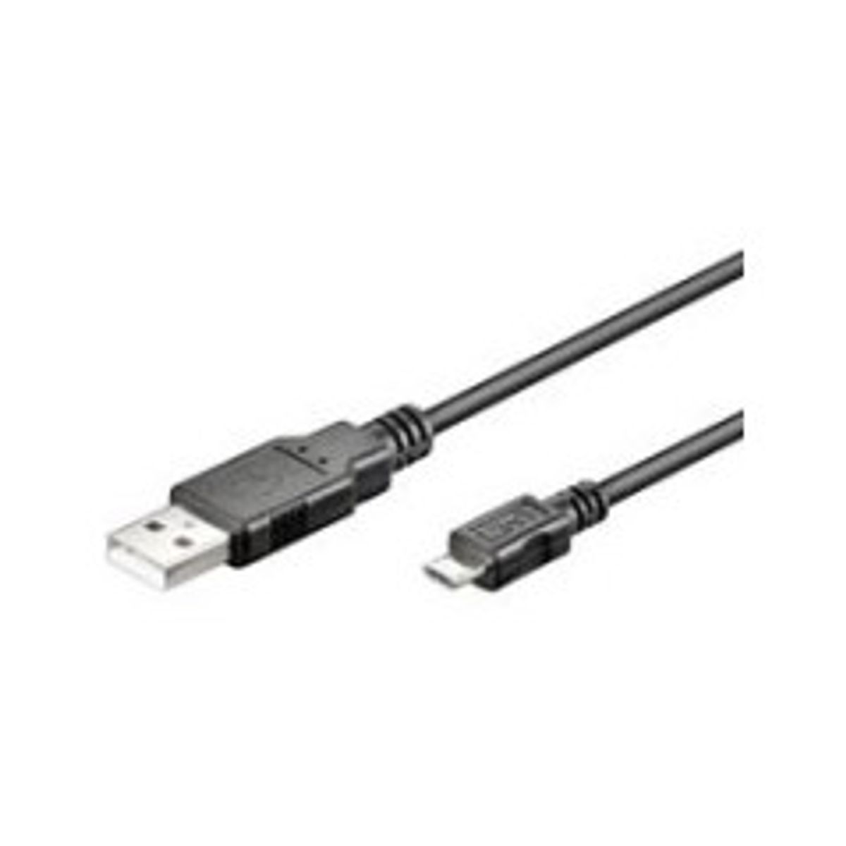 Goobay USB A til Micro USB-B 0,15m sort