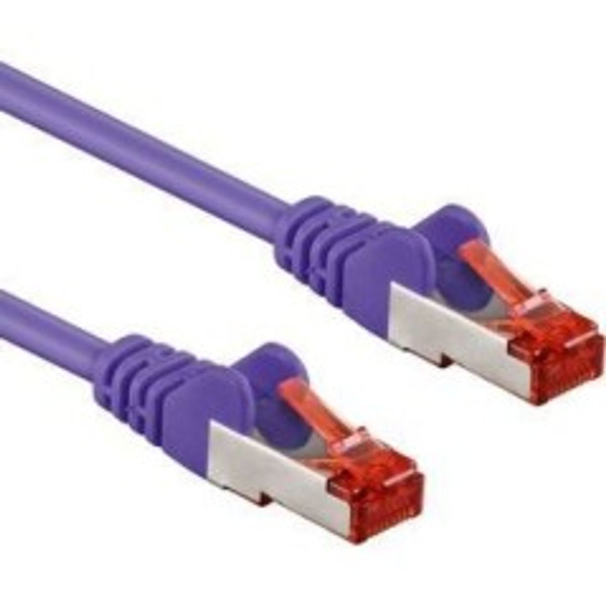 Goobay CAT 6 S/FTP CU 0,5m Violet