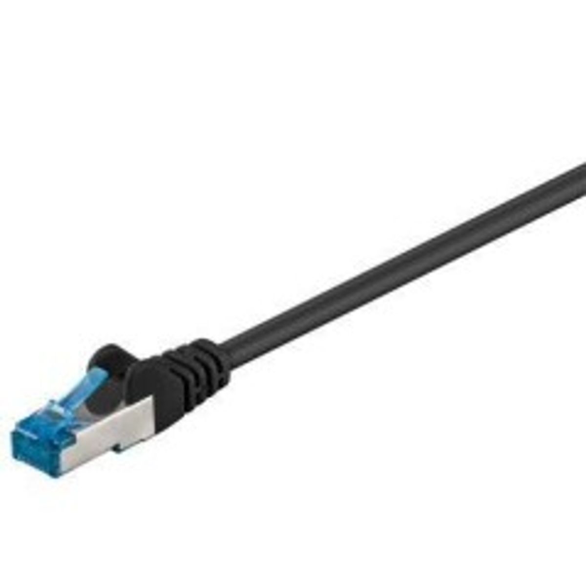 Goobay CAT 6a S/FTP CU 0,25m Black