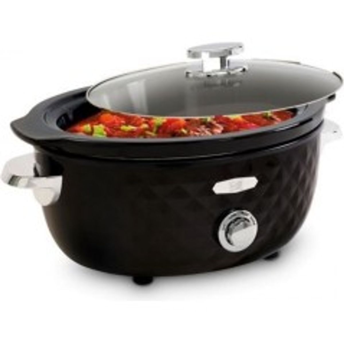 FRITEL Family Slow cooker 5.5liter Sort/krom