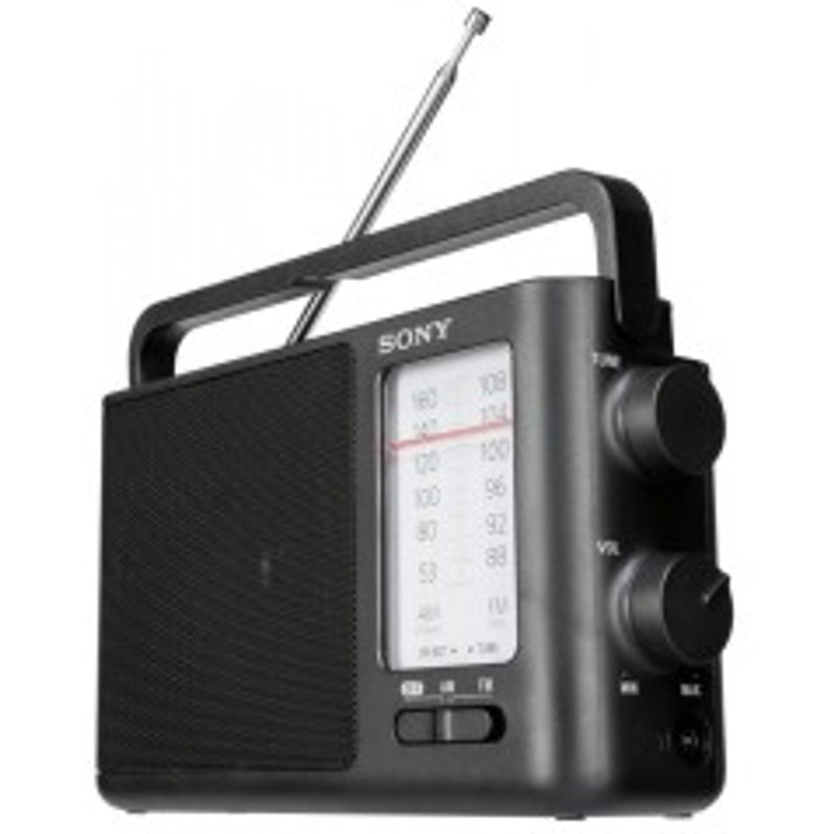 Sony ICF-506 Privat radio Sort