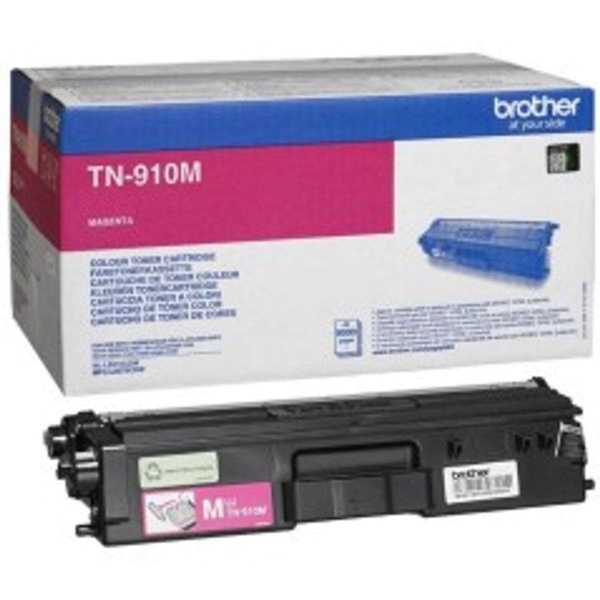 Brother TN 910M Magenta 9000 sider Toner