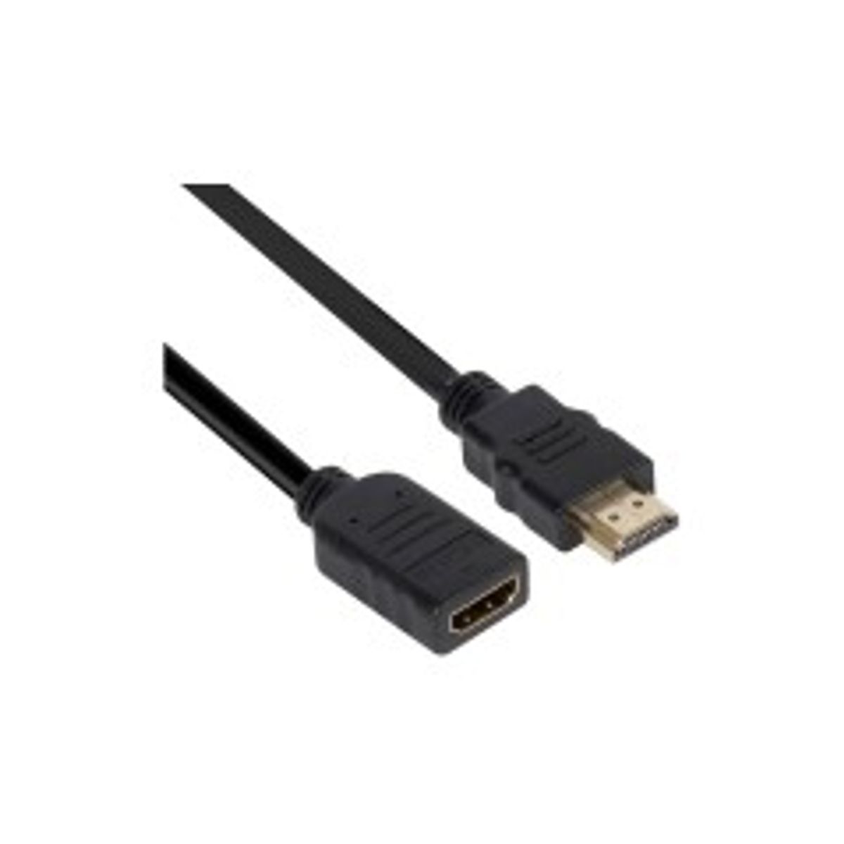 Club 3D CAC-1321 HDMI 2.0 forlængerkabel 3m Sort