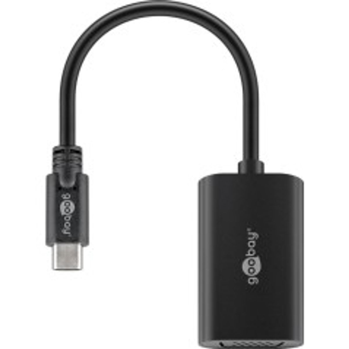 USB-Câ„¢ adapter, black, 0.2 m - USB-Câ„¢ male V