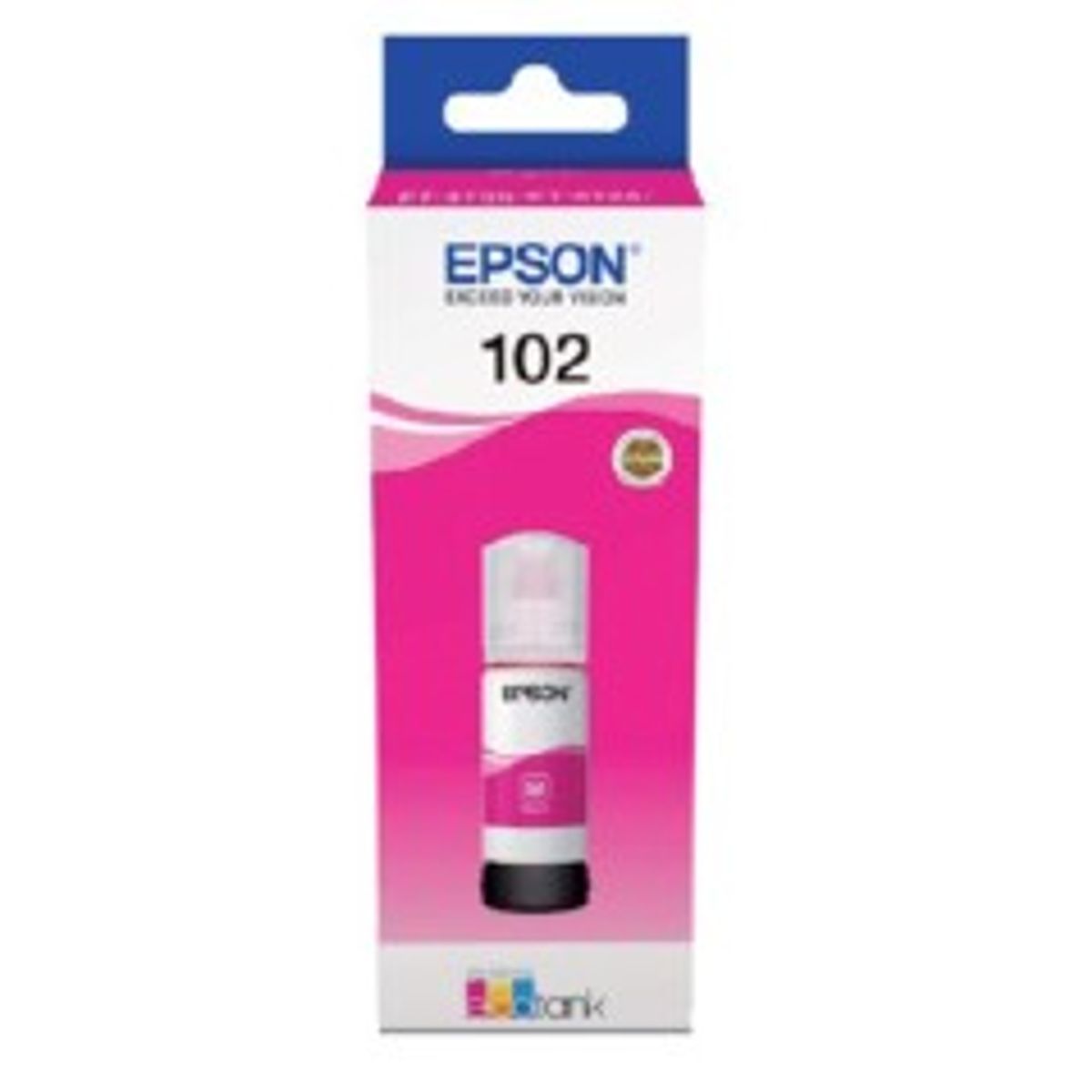 Epson 102 Magenta 6000 sider Blækbeholder C13T03R340