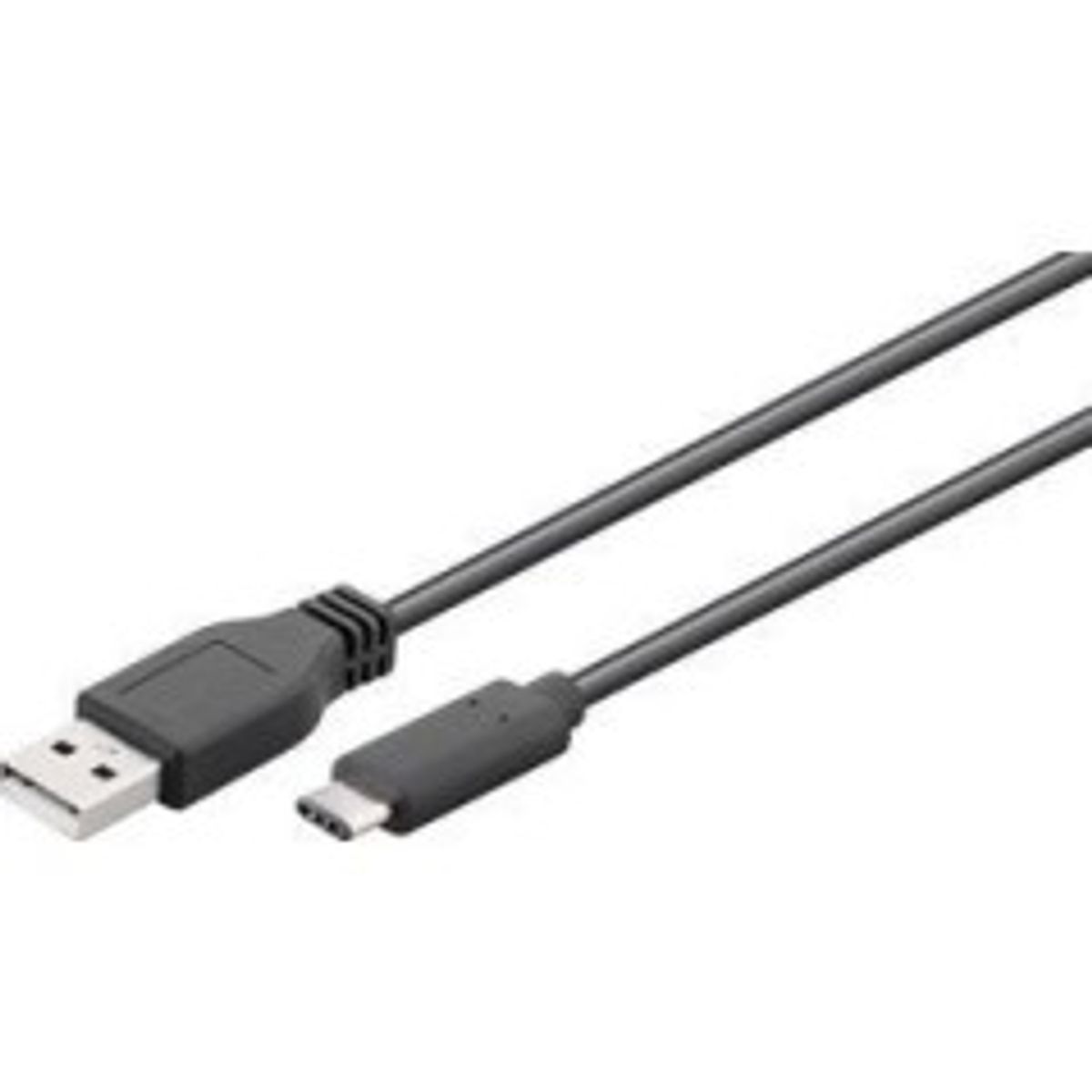 Goobay - USB-kabel - USB-C (han) til USB (han) - USB 2.0 - 3 A - 50 cm - sort