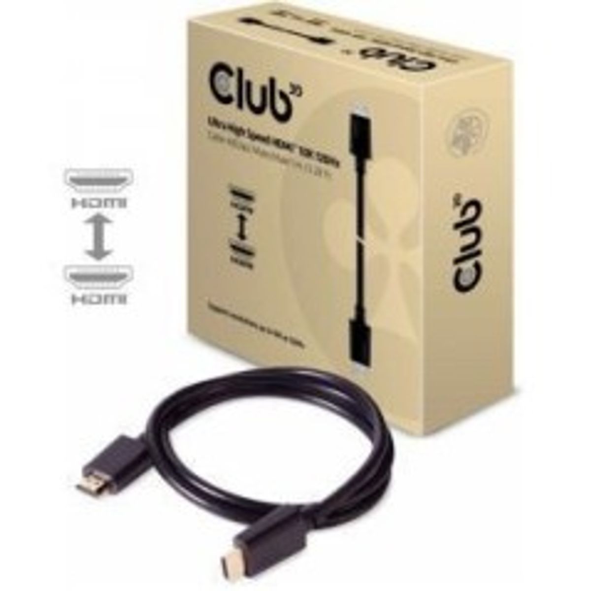 Club 3D CAC-1371 HDMI 2.1 kabel 1 m sort