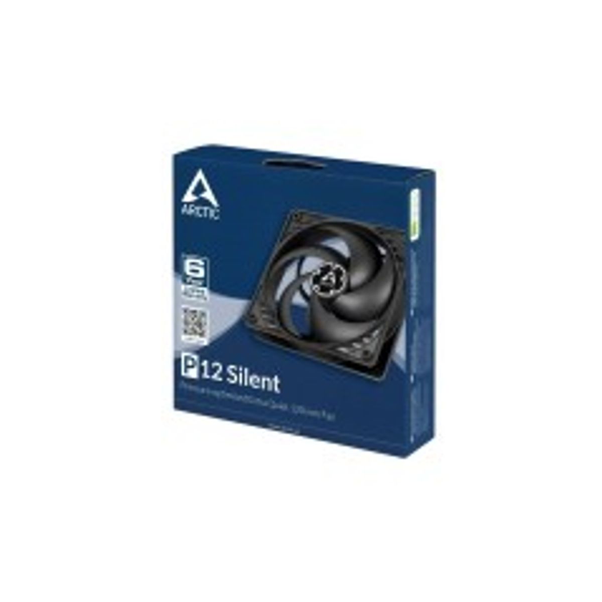 ARCTIC P12 Silent Fan 1-pack Sort 120 mm