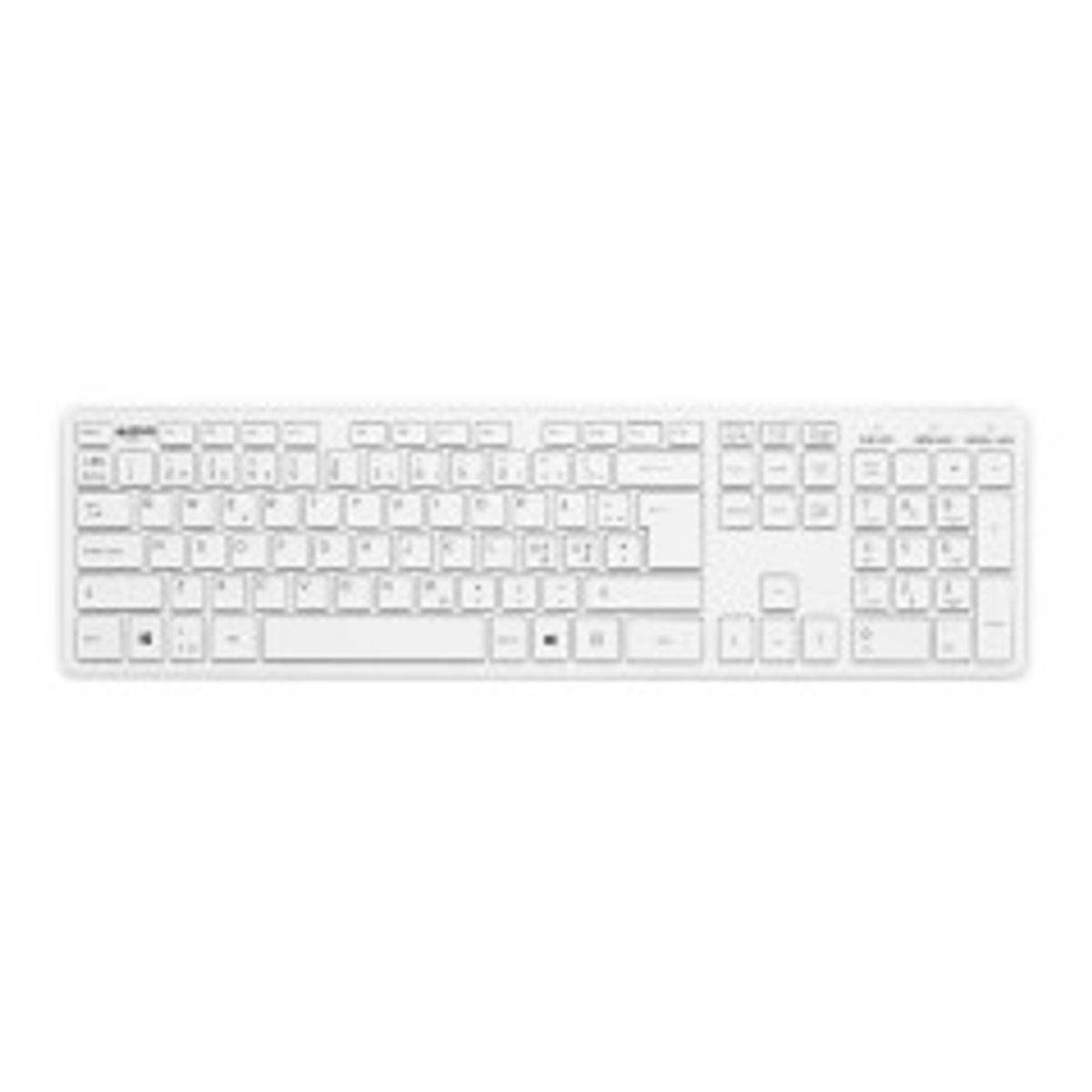 Jobmate Slim keyboard Silver/White