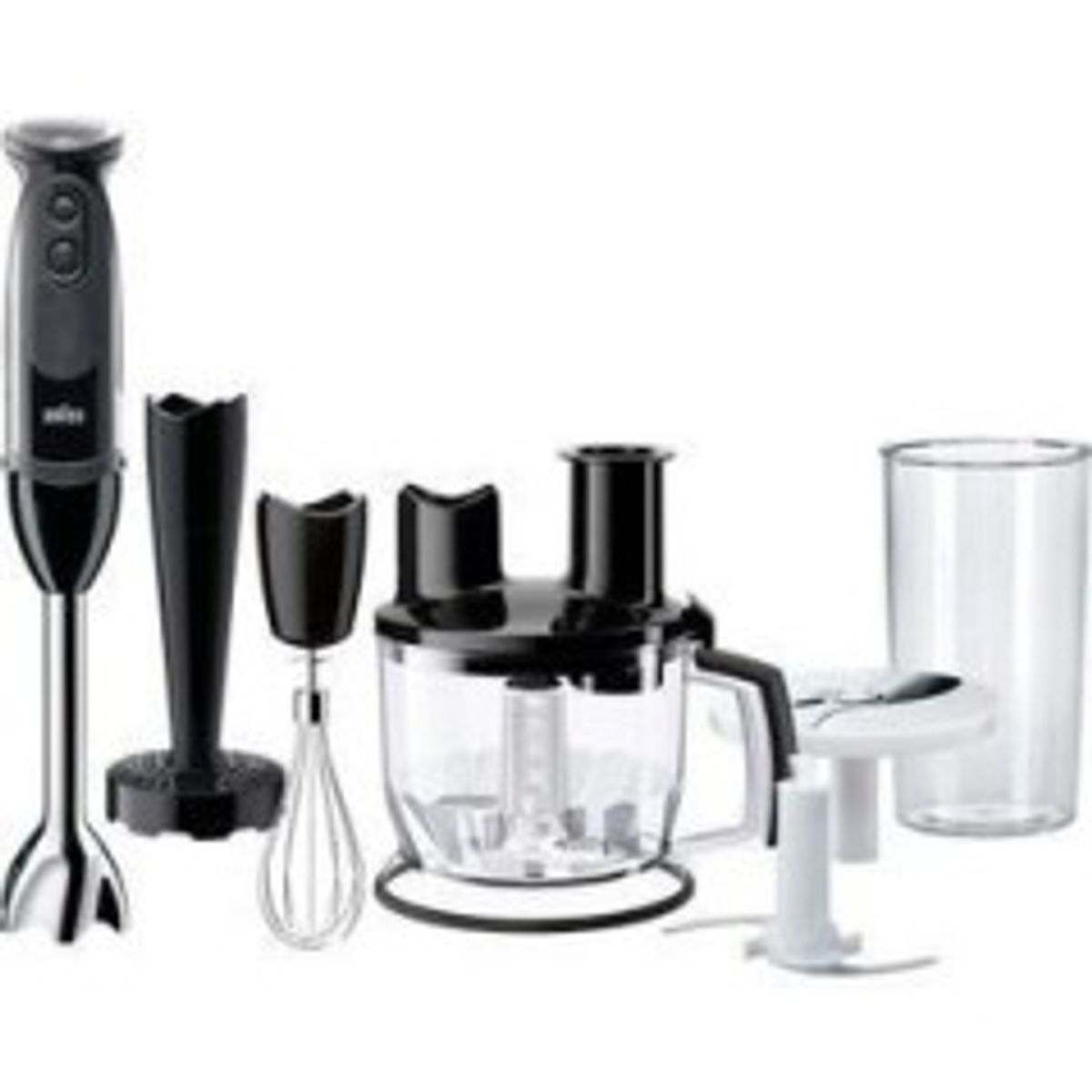 Braun Multiquick 5 Vario MQ 5277 BK Stavblender Turbofunktion Premium sort