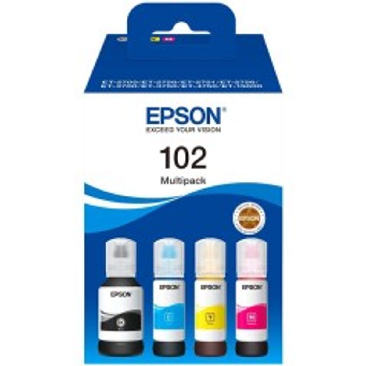 Epson Sort Gul Cyan Magenta Blæk C13T03R640