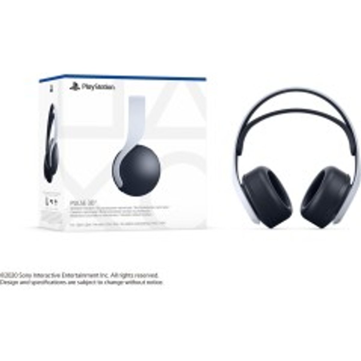 Sony PULSE 3D Trådløs Headset Sort Hvid