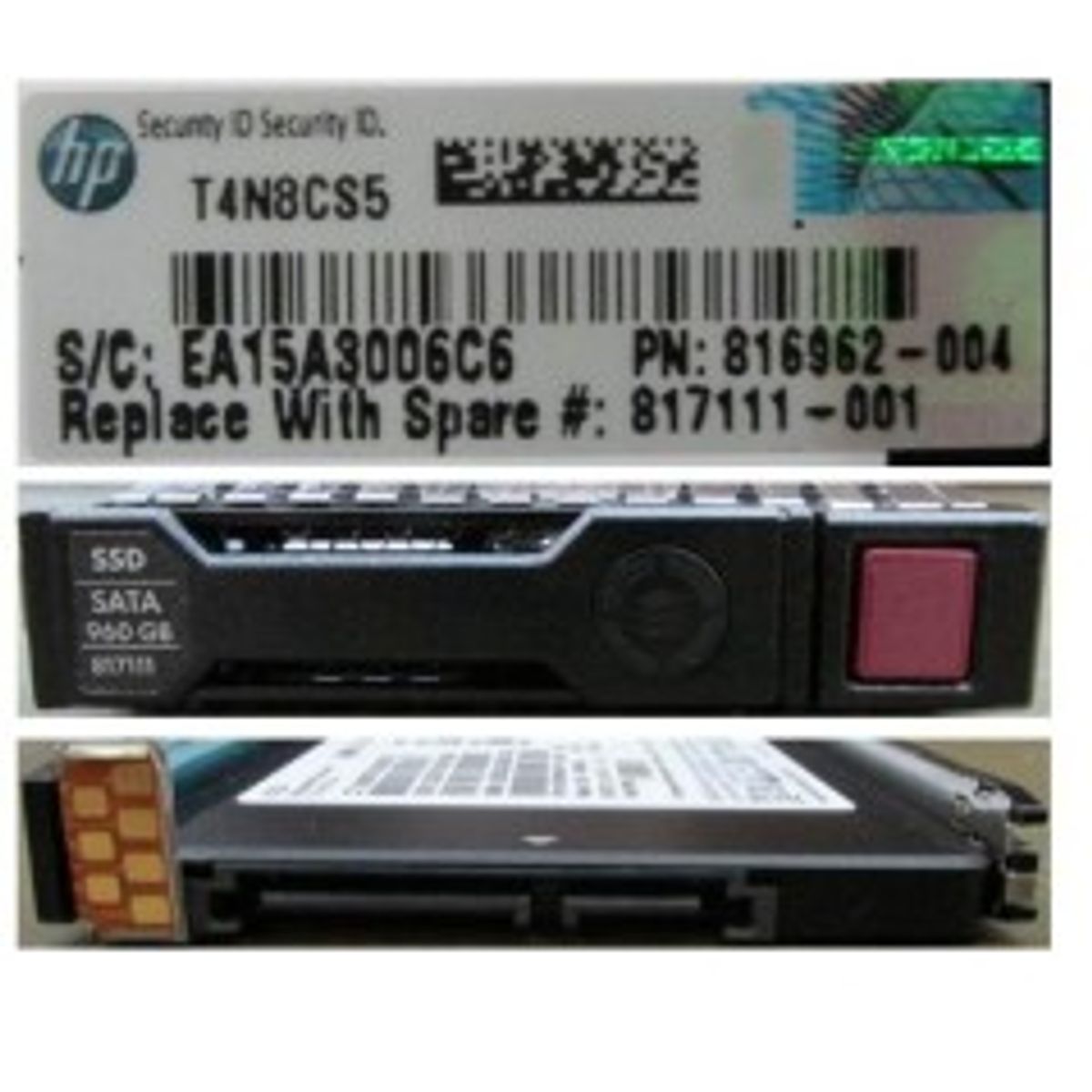 Hewlett Packard Enterprise 960 GB hot-plug SSD 2.5-inch