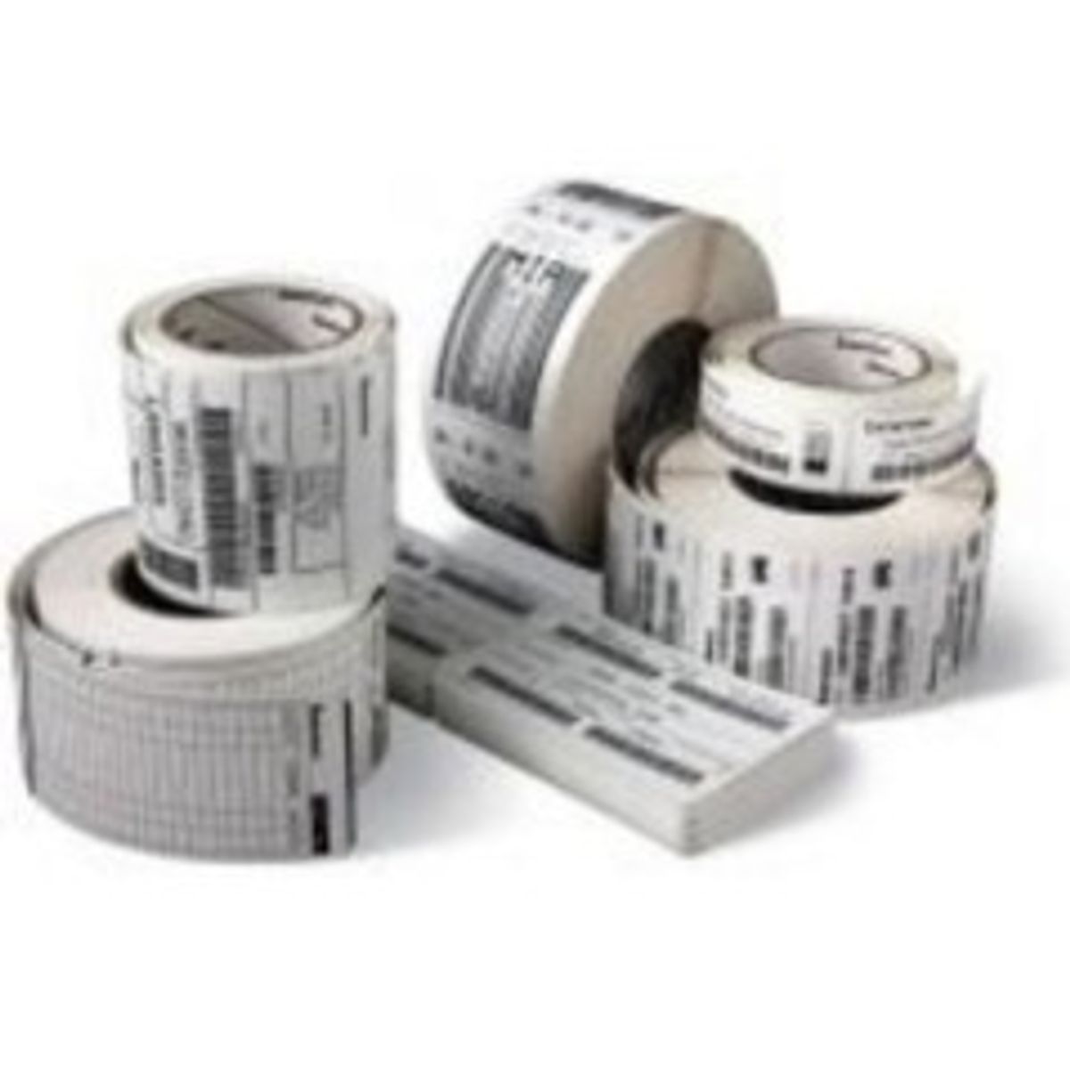 Zebra Label roll, 102x102mm, 12pcs