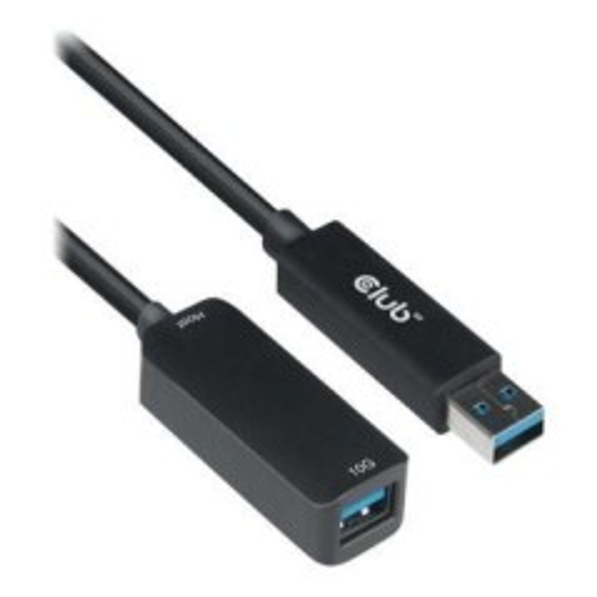 Club 3D CAC-1411 USB 3.2 Gen 2 USB forlængerkabel 5m Sort