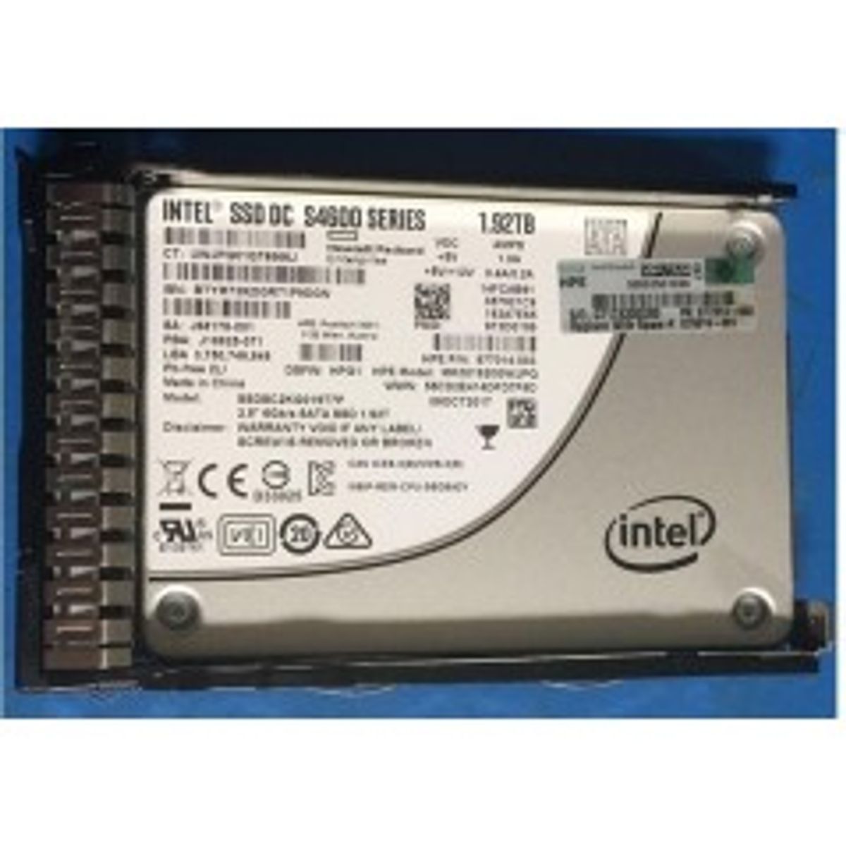 Hewlett Packard Enterprise SSD 1.92TB 6G SFF SATA MU SC