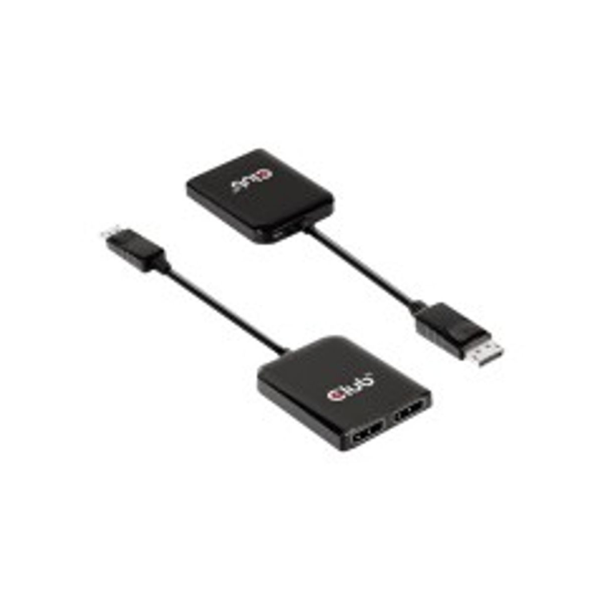 Club 3D CSV-7200 Video-/audiosplitter DisplayPort