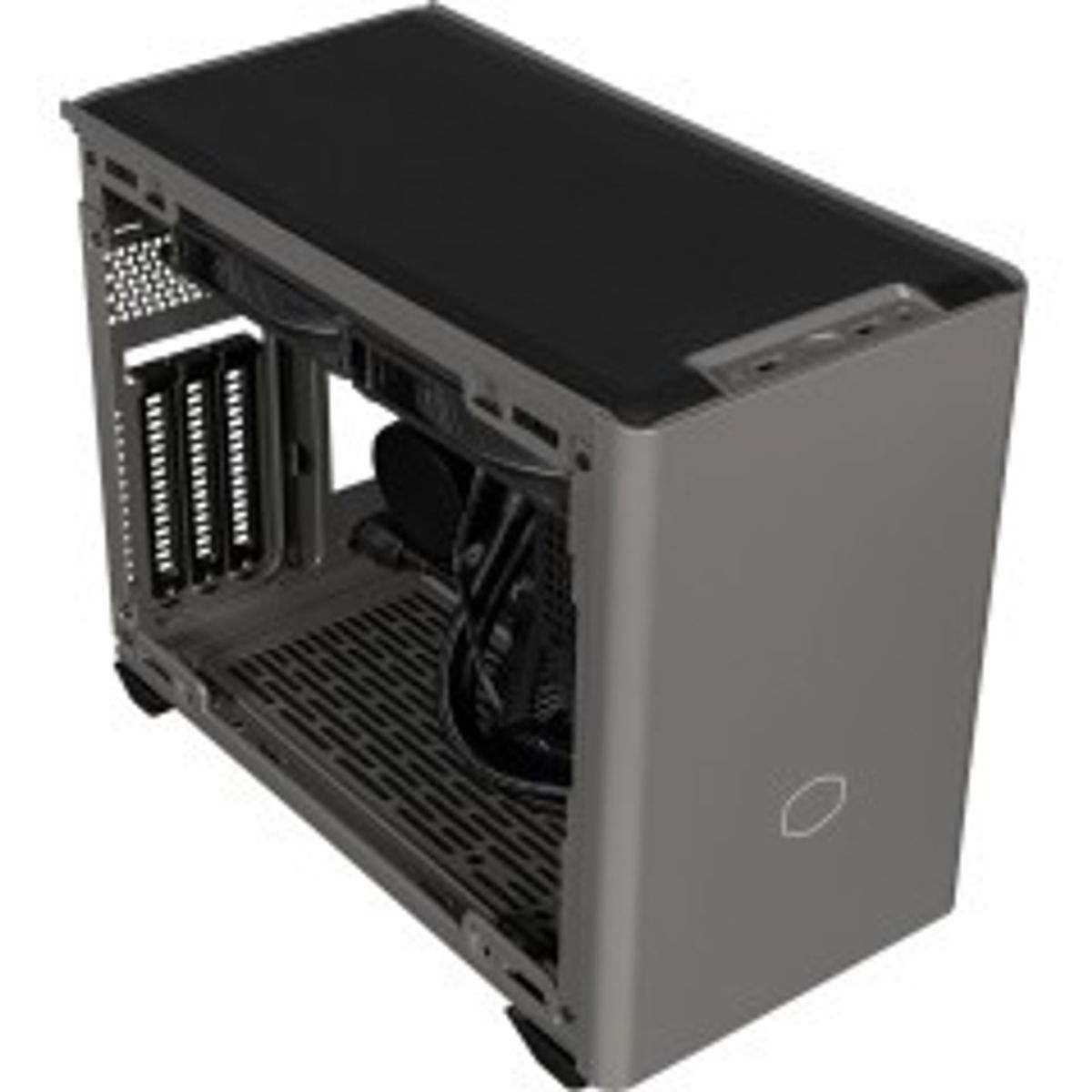 Cooler Master MasterBox NR200P MAX Tårn Mini ITX 850Watt Strømforsyning Sort Grå