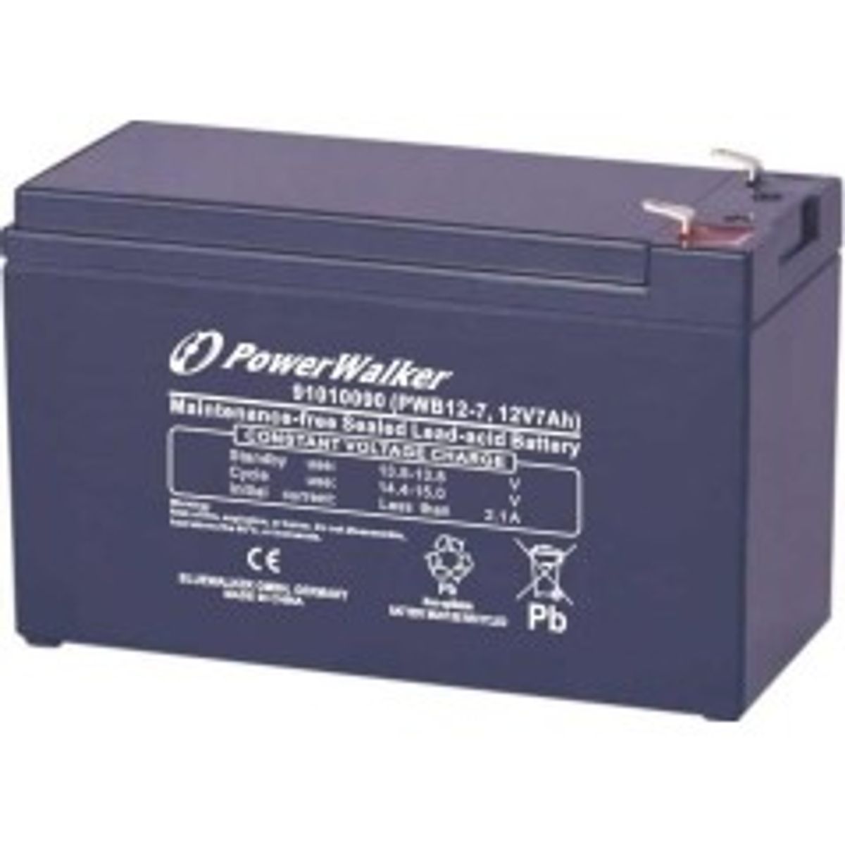 PowerWalker Battery 12V/7Ah PWB12-7