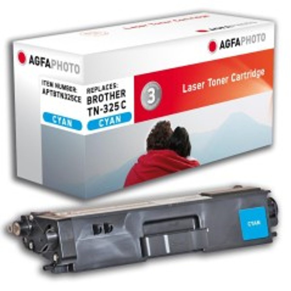 AgfaPhoto Toner Cyan, rpl TN-325 C