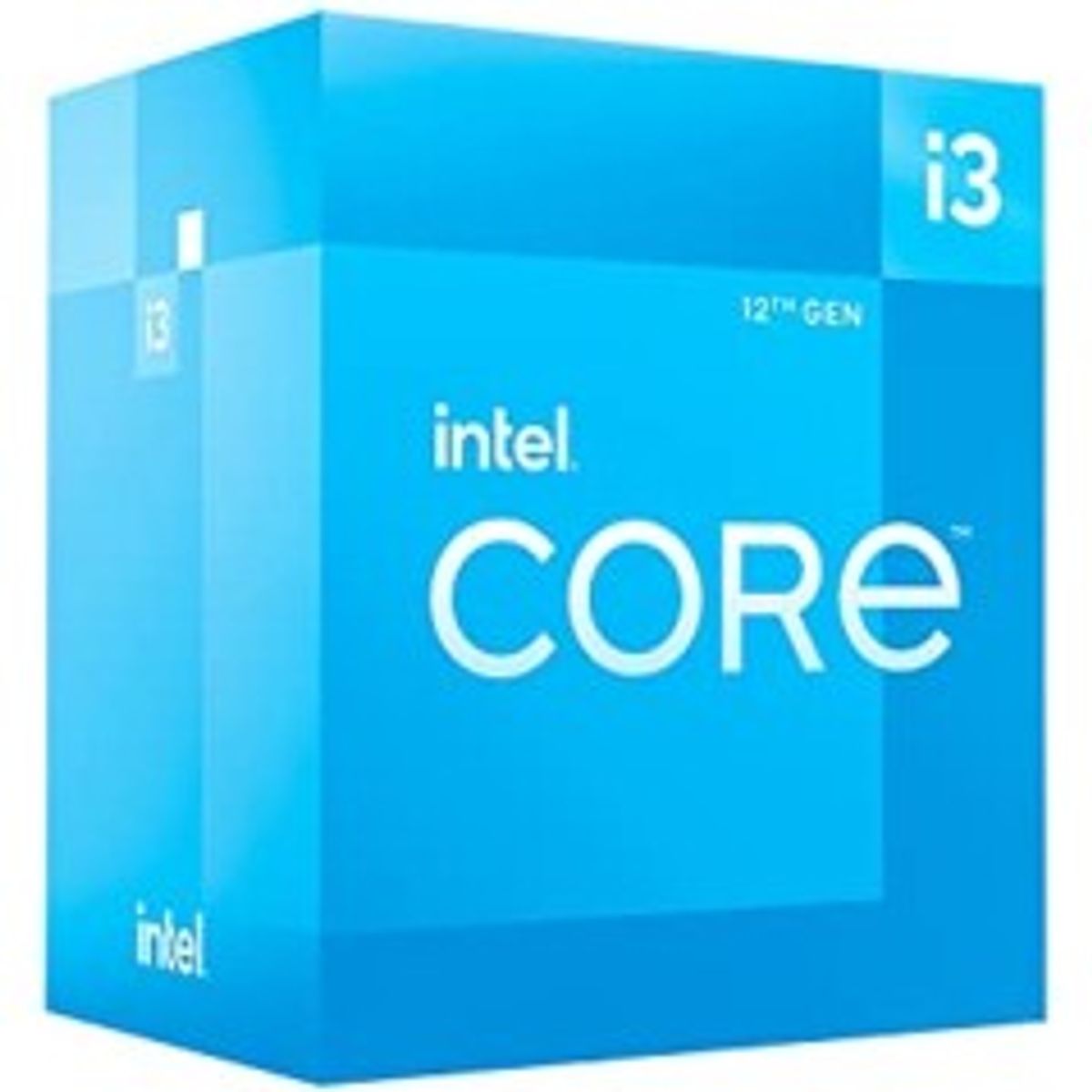 Intel CPU Core I3-12100 3.3GHz Quad-Core (PIB - m/køler)