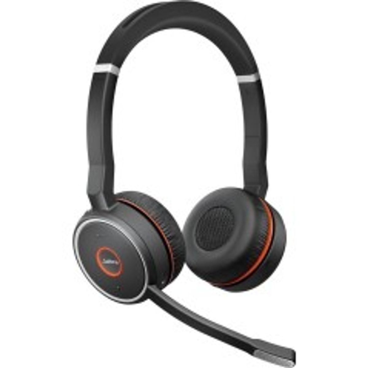 Jabra Evolve 75 SE MS Stereo Trådløs Headset Sort