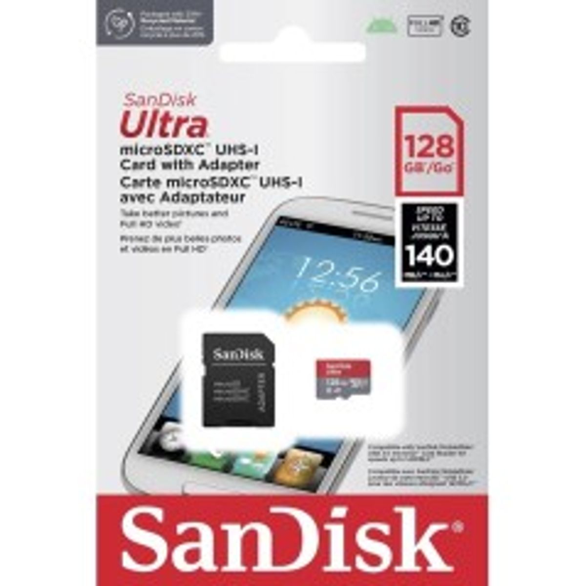 SanDisk Ultra MicroSDXC Adapter - 128GB