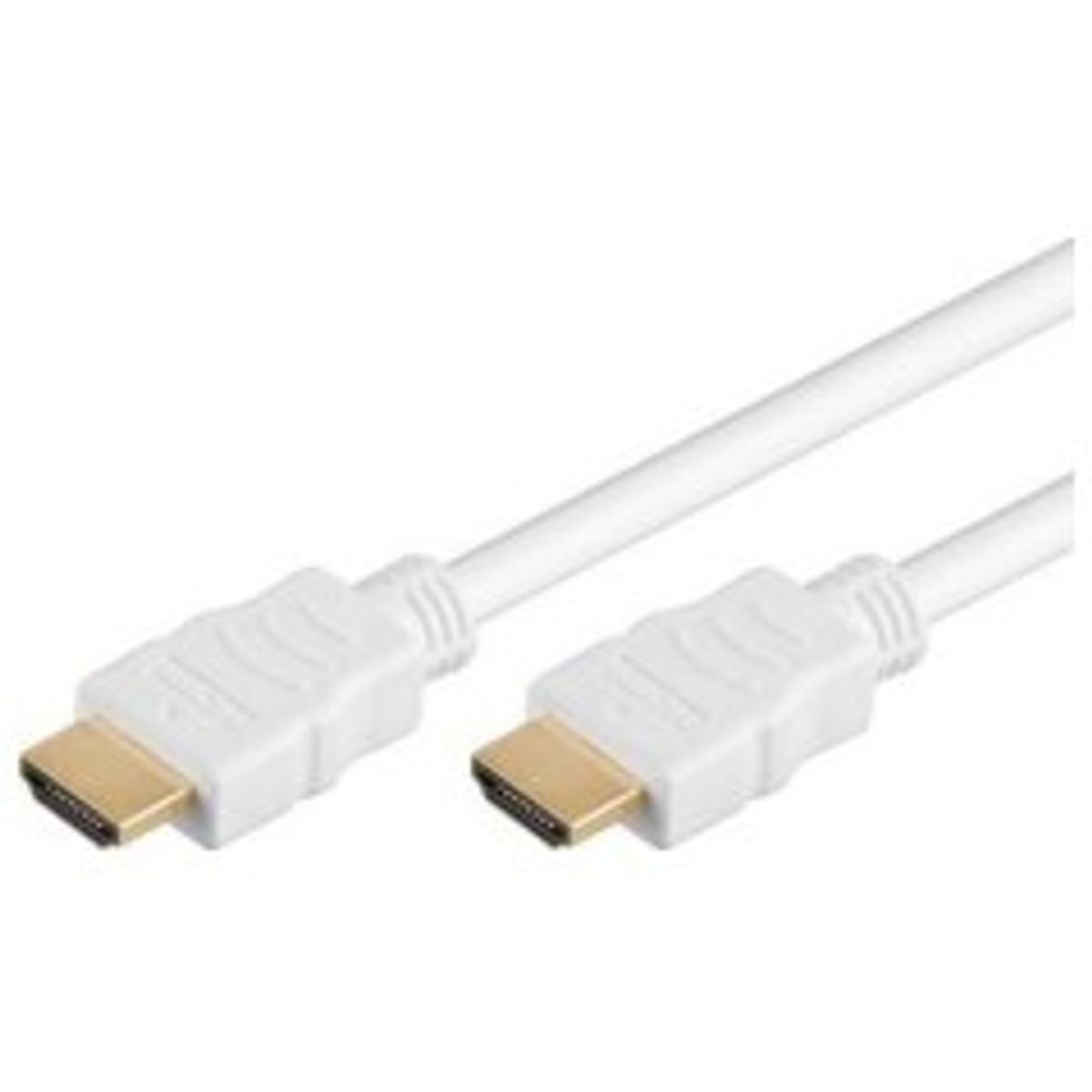 Goobay HDMI 2.0 han med Ethernet Kabel 4K 60Hz 5 m Hvid