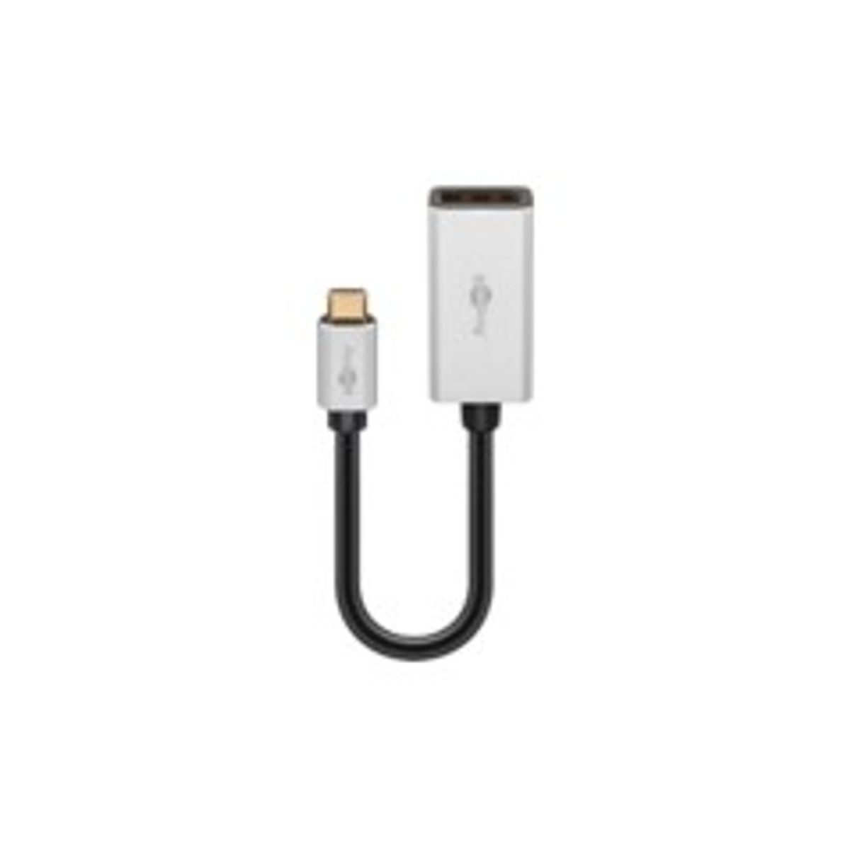 Goobay USB-C adapter til DisplayPort grå sort