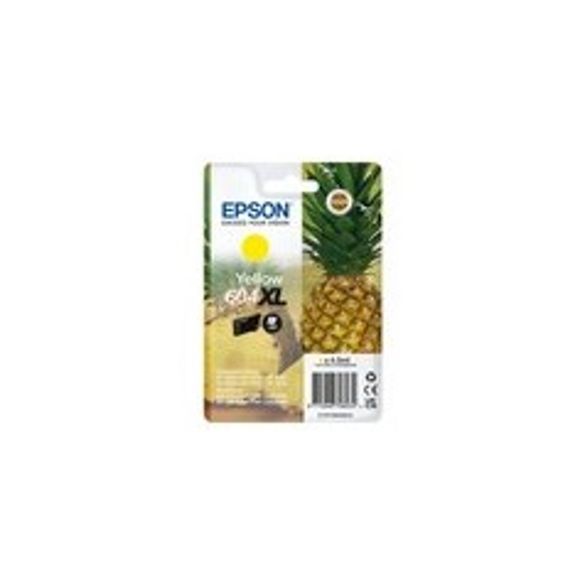 Epson 604XL Singlepack Gul Blæk C13T10H44010