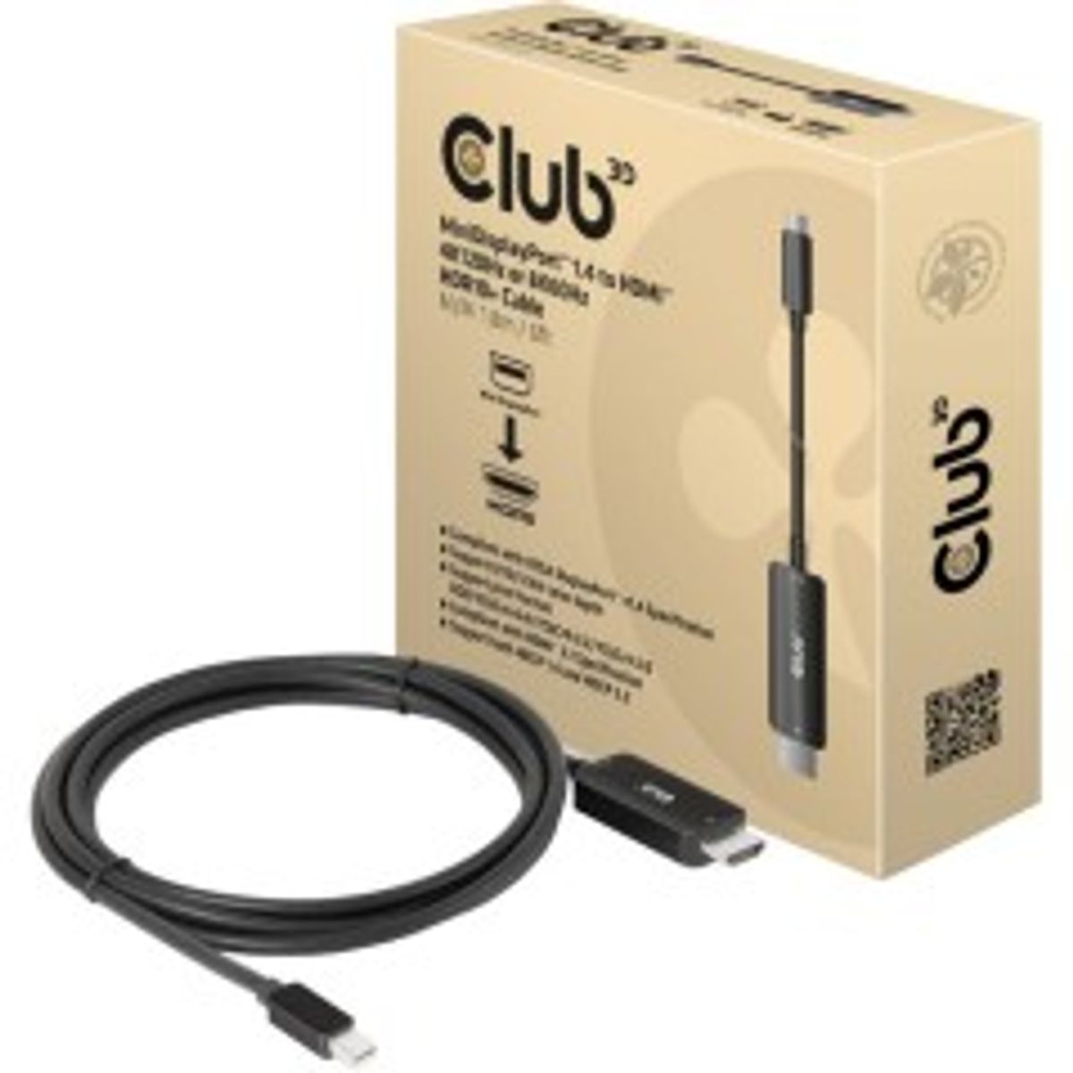 Club 3D CAC-1187 Videoadapterkabel 1.8m