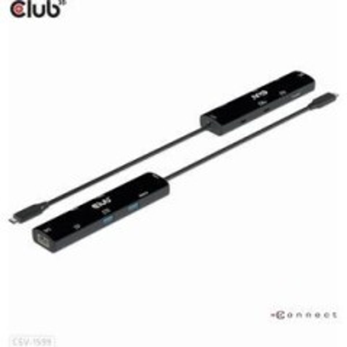 Club 3D CSV-1599 USB4 Type-C 6-in-1 Dockingstation