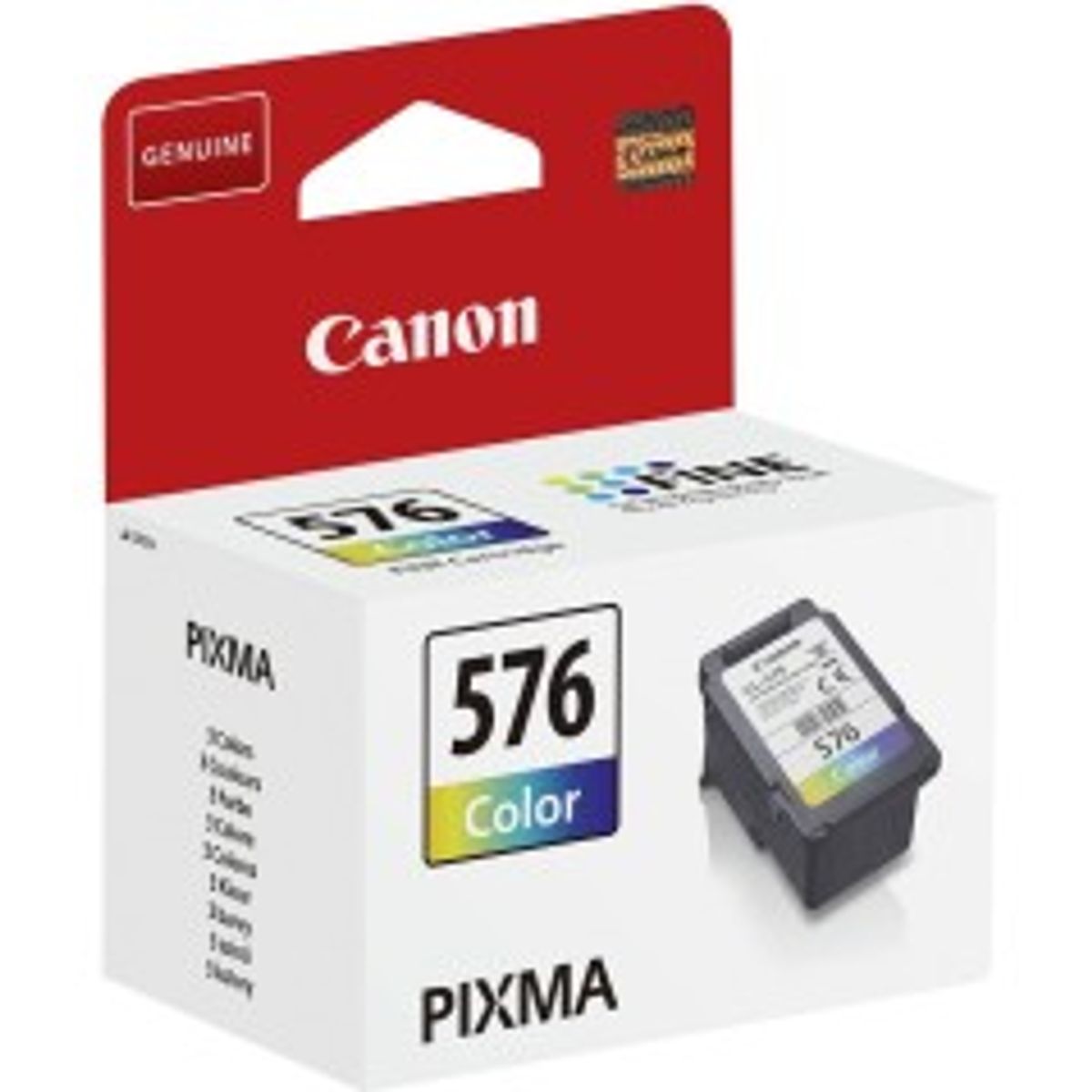 Canon CL 576 Farve (cyan, magenta, gul) 100 sider Blæk 5442C001