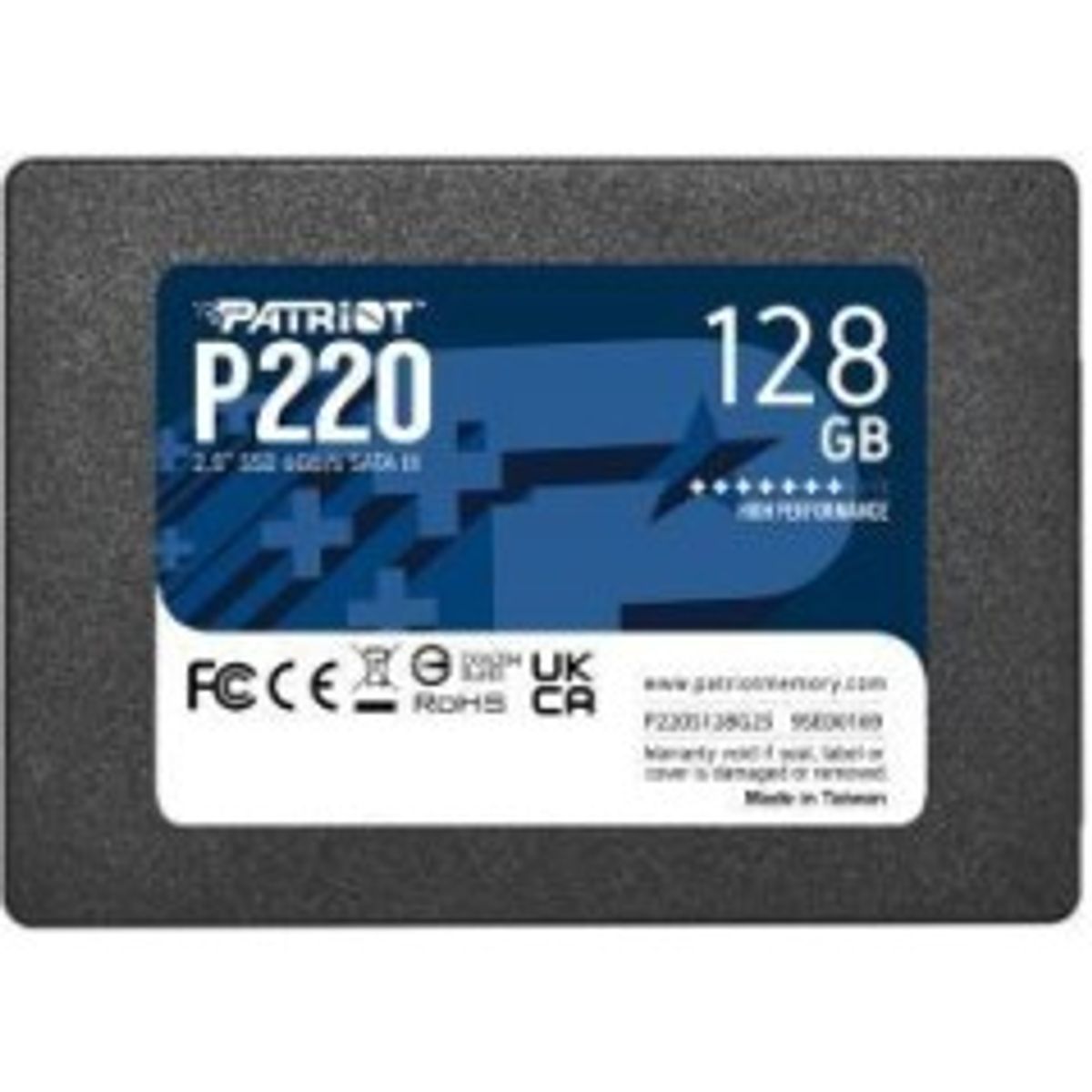 Patriot Solid state-drev P220 128GB 2.5 SATA-300