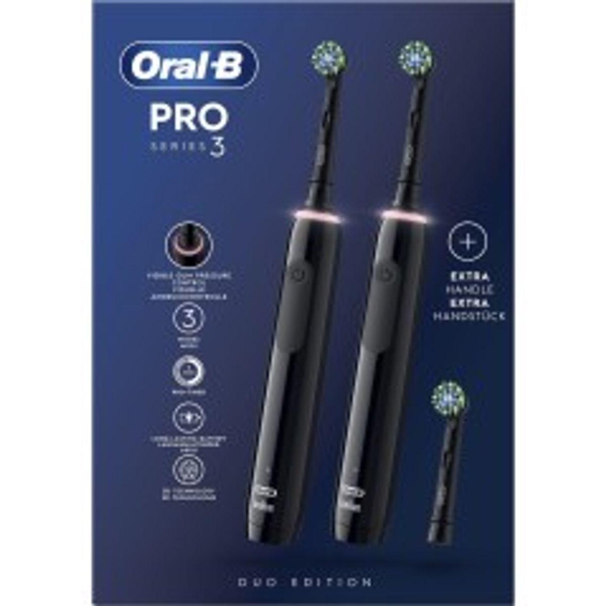 Oral-B PRO 3 3900 Duopack Black Edition JAS 22