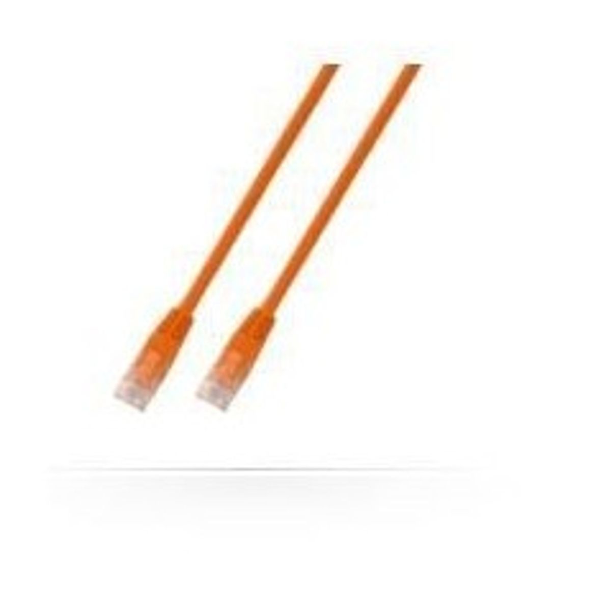 MicroConnect U/UTP CAT5e 0.5M Orange PVC