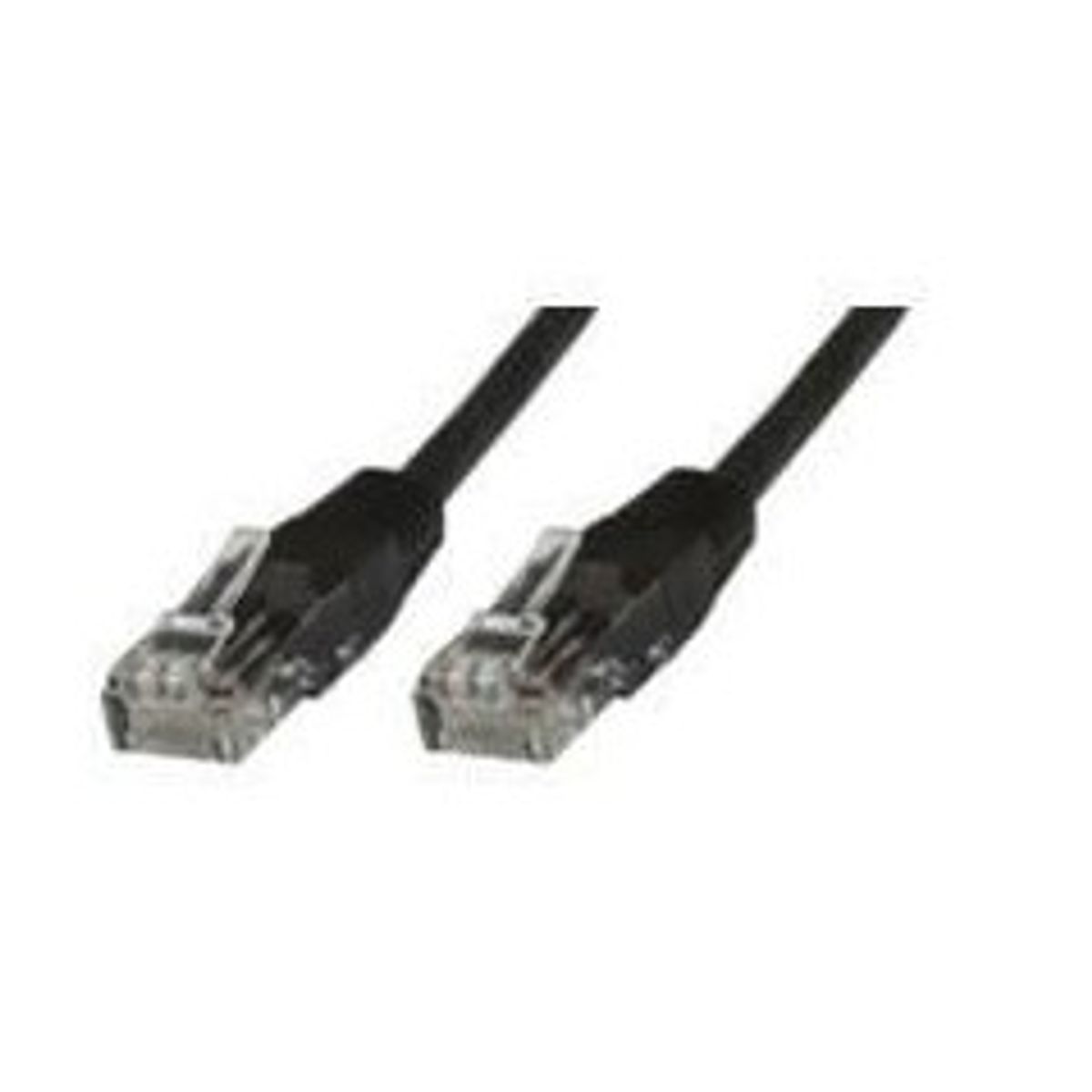 MicroConnect U/UTP CAT5e 1.5M Black PVC